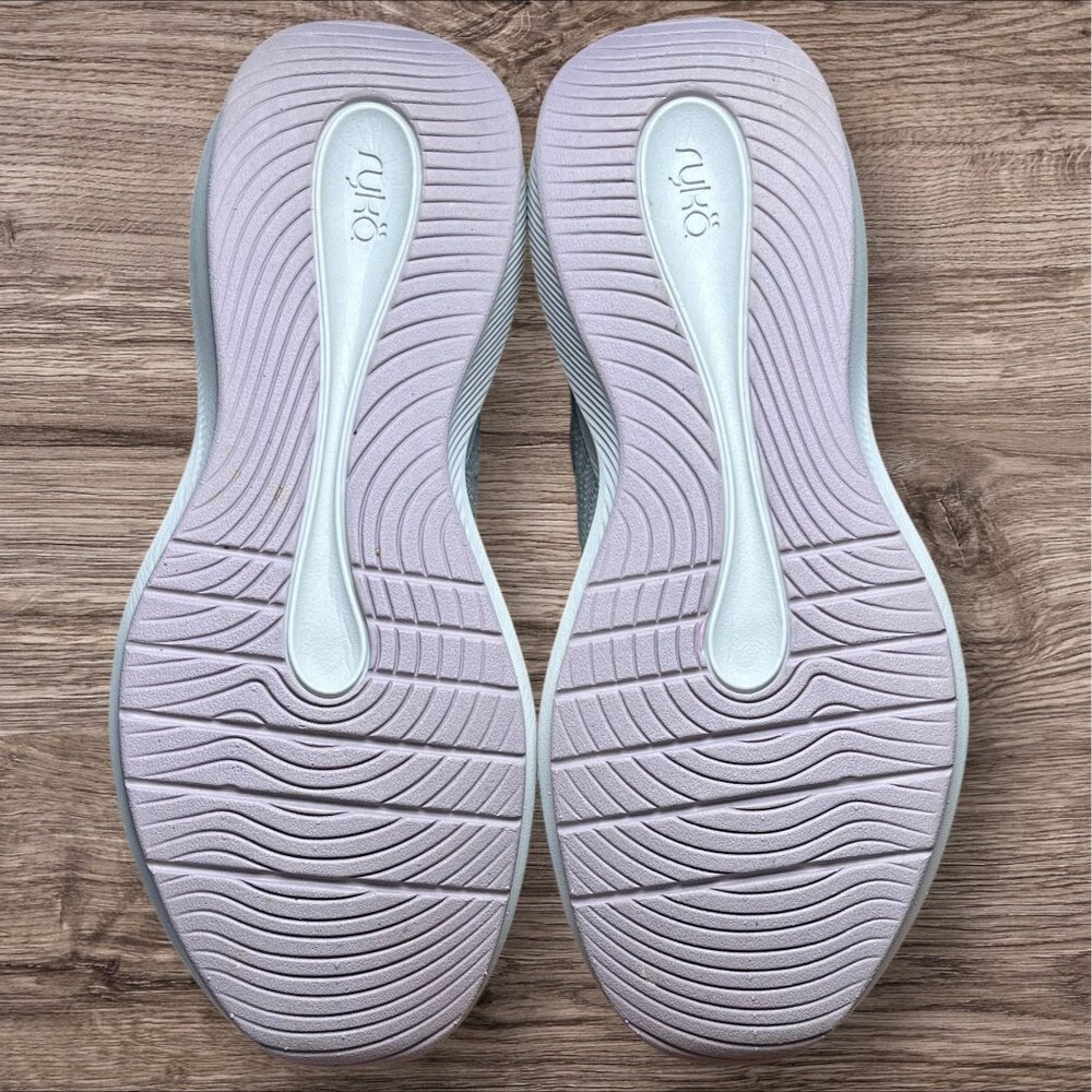 Ryka Womens Flourish Athletic Walking Shoes Size 7.5M Gray/Purple Lightweight Co - Picture 5 of 6